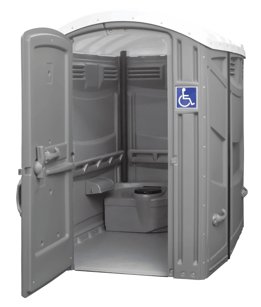 A Portable and Wheelchair Accessible restroom